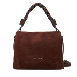 Torebka Coccinelle. Brązowe torebki klasyczne Coccinelle, bez wzorów, bez dodatków. Za 1,499.00 zł.