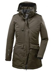 Killtec Parka funkcyjna "Ostfold" w kolorze khaki rozmiar: 48. Brązowe parki Killtec, m, bez kaptura. Za 254.14 zł.
