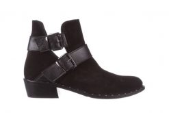 Botki Bayla-195 19K-802 Siyah Black 195019, Czarny, Skóra naturalna - 36. Czarne botki Bayla, bez wzorów, z jeansu, bez obcasa, bez zapięcia. W wyprzedaży za 179.10 zł.