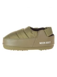 Moon Boot Kapcie "Sandal Band" w kolorze khaki rozmiar: 35-36. Brązowe obuwie domowe Moon Boot, bez wzorów, bez zapięcia. Za 154.07 zł.