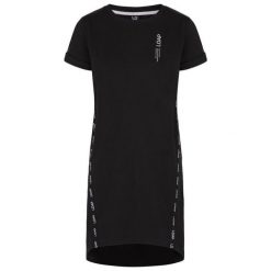 Sukienka sportowa Ewelina – krótka, bawełna-elastan, 2 kieszenie. Czarne sukienki WOMEN'S HEALTH, na jesień, s, bez wzorów, z bawełny, sportowe, bez kołnierzyka, bez ramiączek, mini, sportowe. Za 98.78 zł.