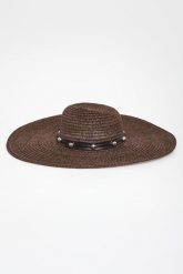 Kapelusz damski słomkowy LIU JO. Żółte kapelusze Liu Jo, bez wzorów. Za 199.00 zł.