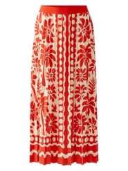 Miss Lagotte Spódnica w kolorze pomarańczowo-kremowym rozmiar: 36. Pomarańczowe spódnice Miss Lagotte, bez wzorów, midi. Za 165.99 zł.