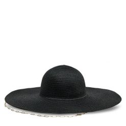 Kapelusz Guess. Czarne kapelusze Guess, z aplikacjami. Za 399.99 zł.