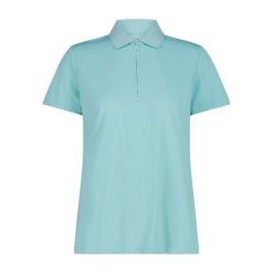 Damska oddychająca koszulka polo z zamkiem CMP. Białe koszulki polo CMP, xl, bez wzorów, ze skóry, bez kołnierzyka, bez ramiączek. Za 131.00 zł.