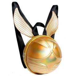 Plecak damski Karactermania Harry Potter Snitch. Żółte plecaki PRO BRANDS, bez wzorów. Za 317.50 zł.