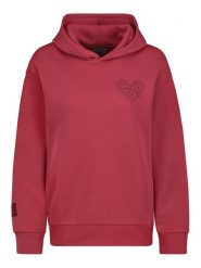 Sublevel Bluza w kolorze czerwonym rozmiar: XS. Czerwone bluzy Sublevel, xs, bez wzorów, z kapturem. Za 96.60 zł.