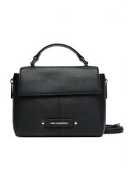 KARL LAGERFELD Torebka A3W30338 Czarny. Czarne torebki klasyczne KARL LAGERFELD, bez wzorów, ze skóry, bez dodatków. Za 1,689.00 zł.