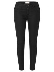 Timezone Dżinsy "Sanya" - Skinny fit - w kolorze czarnym rozmiar: W28. Czarne jeansy Timezone, z aplikacjami. Za 100.99 zł.