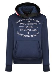 Maison Montaigne Bluza "Fricemai" w kolorze granatowym rozmiar: XL. Niebieskie bluzy Maison Montaigne, xl, bez wzorów, z kapturem. Za 83.62 zł.