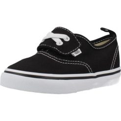 Buty VANS AUTHENTIC ELASTIC V Czarny. Czarne trekkingi Vans, z tkaniny, trekkingowe. Za 196.99 zł.