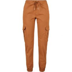 Spodnie Do Biegania Z Kieszenią Cargo Z Wysokimi Stanami Dla Pań I Panów. Brązowe spodnie dresowe Urban Classics, xs, bez wzorów, z podwyższonym stanem, do biegania. Za 147.99 zł.