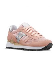 Saucony Sneakersy "Shadow" w kolorze jasnoróżowym rozmiar: 40. Różowe trampki Saucony, bez wzorów, z materiału, bez zapięcia. Za 232.78 zł.