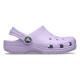 Sandały CROCS CLASSIC CLOG K Fioletowy. Fioletowe sandały Crocs, bez wzorów, z gumy, bez obcasa, bez zapięcia. Za 189.99 zł.