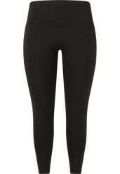 Damskie legginsy Q Sportswear Thalia. Czarne legginsy ENDURANCE Q, bez wzorów, z materiału. Za 218.00 zł.