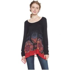 Desigual Koszulka T-Shirt Olga Negro 18wwtkbu 2000 (Rozmiar S). T-shirty Desigual. W wyprzedaży za 134.00 zł.
