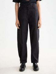 Scotch & Soda Spodnie w kolorze czarnym rozmiar: S/L32. Czarne spodnie materiałowe Scotch & Soda, na co dzień, l, bez wzorów, z bawełny. Za 285.95 zł.
