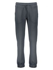 Copenhagen Studios Spodnie dresowe w kolorze antracytowym rozmiar: 32. Czarne spodnie dresowe Copenhagen Studios, bez wzorów, z dresówki. Za 91.56 zł.