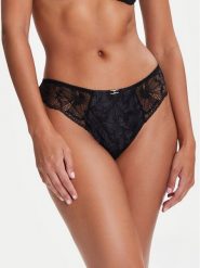 Chantelle Stringi Muse C19YG0 Czarny. Czarne stringi Chantelle, bez wzorów, z syntetyku. Za 239.99 zł.