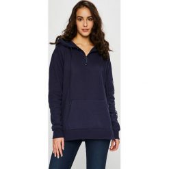 Emporio Armani - Bluza. Niebieskie bluzy Emporio Armani, m, bez wzorów, z bawełny, z kapturem. W wyprzedaży za 319.90 zł.