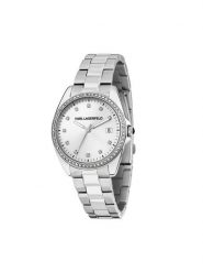 KARL LAGERFELD Zegarek R0553101510 Srebrny. Szare, analogowe zegarki KARL LAGERFELD, srebrne. Za 699.99 zł.
