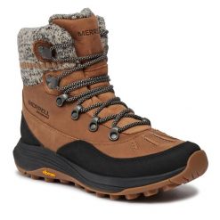 Śniegowce Merrell. Brązowe trapery i śniegowce Merrell. Za 899.99 zł.