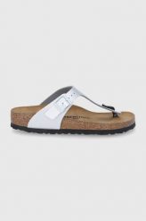 Birkenstock Gizeh BF Japonki damskie. Szare klapki Birkenstock, bez wzorów, bez obcasa. Za 279.99 zł.