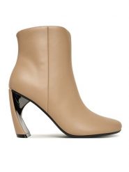United Nude Botki Zuma Bootie Hi 1095293216 Beżowy. Brązowe botki United Nude, bez wzorów, ze skóry, bez obcasa, na słupku, bez zapięcia. Za 1,449.00 zł.