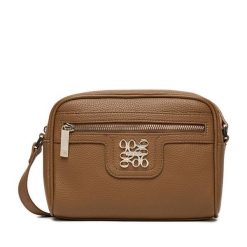Torebka Nine West. Brązowe listonoszki Nine West, bez wzorów, bez dodatków. Za 149.99 zł.