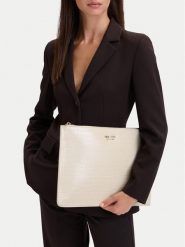 Nine West Etui na laptopa CEO-OFFICE ELEGANCE-LDA9838 Kremowy. Białe torby na laptopa Nine West, bez wzorów, ze skóry. Za 99.99 zł.