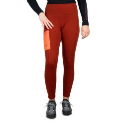Leginsy trekkingowe damskie Arc'teryx Kyanite Bottom. Brązowe spodnie sportowe Arc'teryx, s, bez wzorów, trekkingowe. Za 559.99 zł.