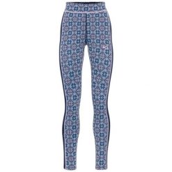 Damskie legginsy Kari Traa Rose. Niebieskie legginsy Kari Traa, l, bez wzorów, z dzianiny, z podwyższonym stanem. Za 477.50 zł.