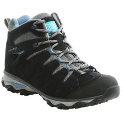 Buty turystyczne damskie Karrimor Rona Mid. Niebieskie trekkingi Karrimor, z gumy, trekkingowe. Za 403.99 zł.