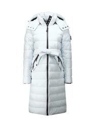 Canadian Peak Płaszcz zimowy "Cabimeak" w kolorze błękitnym rozmiar: M. Niebieskie płaszcze Canadian Peak, na zimę, m, bez wzorów, z puchu, bez kaptura. Za 436.14 zł.