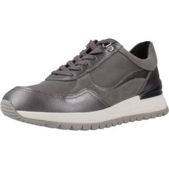 Buty GEOX D DESYA Szary. Szare trekkingi Geox, z tkaniny, trekkingowe. Za 501.99 zł.