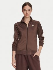 Kappa Bluza 222 Banda Wanniston Slim 301PSC0 Brązowy Regular Fit. Brązowe bluzy Kappa, l, bez wzorów, z syntetyku, bez kaptura. Za 179.99 zł.