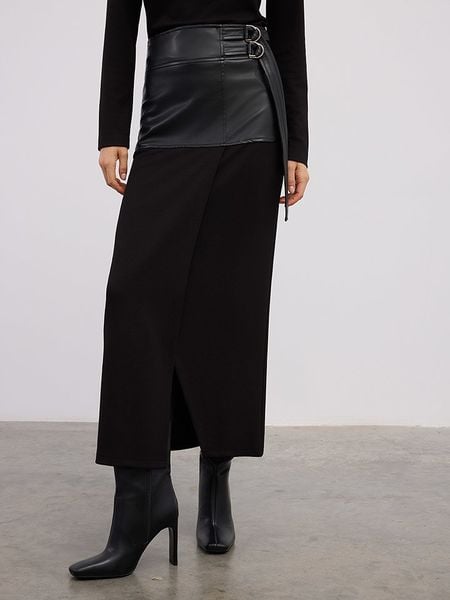 BGN Spódnica w kolorze czarnym rozmiar: 38. Czarne spódnice BGN, na co dzień, bez wzorów, maxi, proste. Za 136.13 zł.