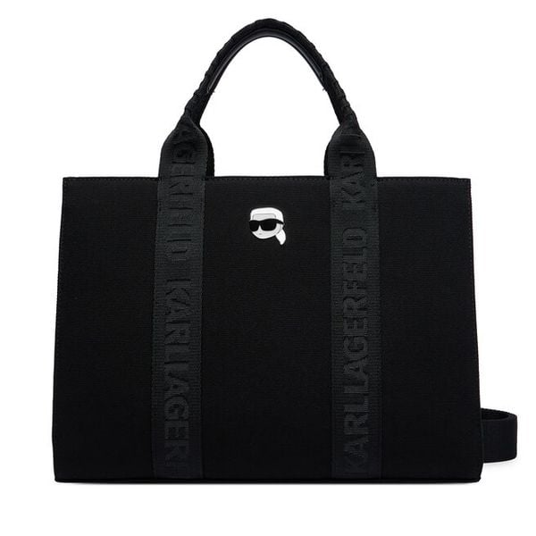 Torebka KARL LAGERFELD. Czarne torebki klasyczne KARL LAGERFELD, bez wzorów, bez dodatków. Za 381.99 zł.