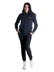 Bluza z kaptur na co dzień na siłownię. Szare bluzy LEONE 1947 APPAREL, s, bez wzorów, z dresówki, bez kaptura. Za 252.56 zł.