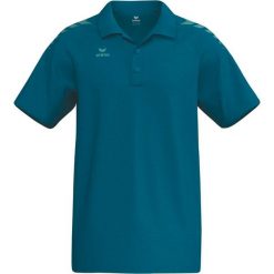 Polo Erima CMPT Wings. Niebieskie koszulki polo Erima, m, bez wzorów, z bawełny, bez kołnierzyka, bez ramiączek. Za 179.50 zł.