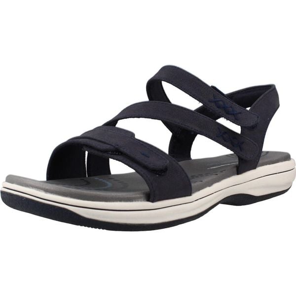 Sandały SKECHERS 163474S Niebieski. Niebieskie sandały Skechers, bez wzorów, z syntetyku, bez obcasa, bez zapięcia. Za 259.99 zł.