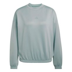 Bluza damska adidas Motion Essentials. Zielone bluzy Adidas, l, bez wzorów, z materiału, bez kaptura. Za 220.00 zł.