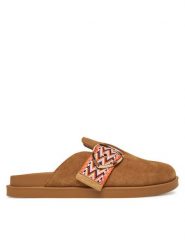 Blauer Klapki S5GLADE04/SUE Brązowy. Brązowe klapki Blauer, bez wzorów, ze skóry, bez obcasa. Za 359.99 zł.