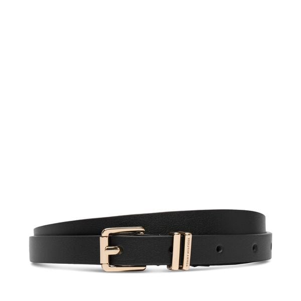 Pasek Tommy Hilfiger. Czarne paski TOMMY HILFIGER, bez wzorów. Za 189.99 zł.