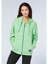 Chiemsee Bluza w kolorze zielonym rozmiar: XS. Zielone bluzy Chiemsee, xs, bez wzorów, z bawełny, bez kaptura. Za 135.81 zł.