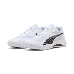 Halowe buty sportowe Solarflash III PUMA. Białe obuwie sportowe Puma, bez zapięcia. Za 299.00 zł.