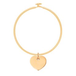 Bransoletka Penelope z pozłacanym sercem 2 cm. Żółte bransoletki Lilou, pozłacane. Za 278.00 zł.