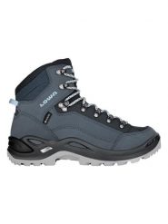 LOWA Skórzane buty turystyczne "Renegade GTX Mid Ws" w kolorze granatowym rozmiar: 42. Niebieskie trekkingi Lowa, z gore-texu, outdoorowe. Za 717.96 zł.