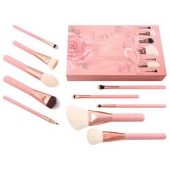 Luvia Essential Brushes - Expansion Set - Rose Golden Vintage Pędzle do pudru 1 ct 1 szt. Pędzle Luvia. Za 179.20 zł.