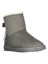 Geographical Norway Botki zimowe "Onoeuglitt" w kolorze szarym rozmiar: 41. Szare botki Geographical Norway, na zimę, bez wzorów, z futra, bez obcasa, bez zapięcia. Za 121.99 zł.